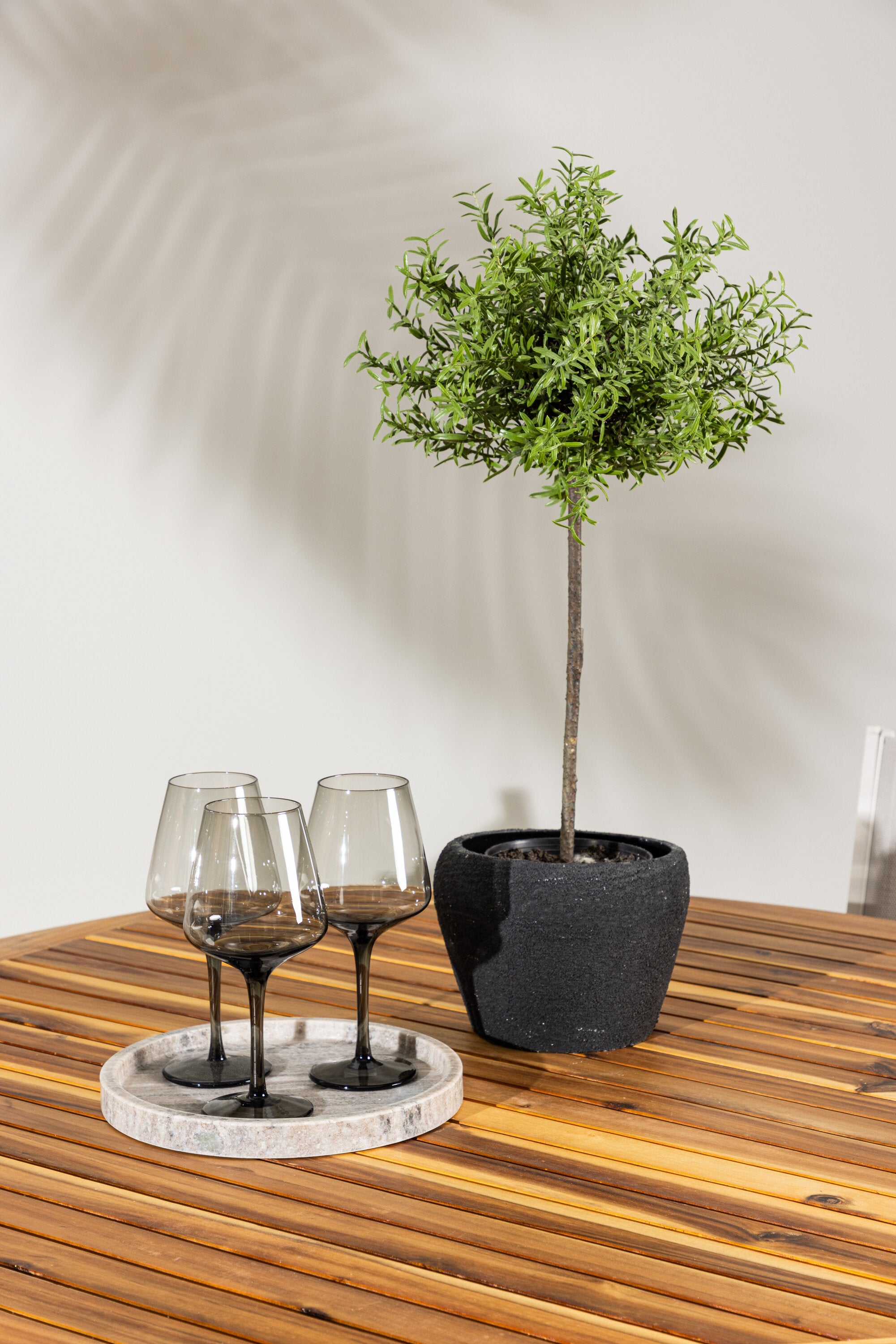Venture Home Lumpur Matgrupp Ø120 cm Med 4 Copacabana Stolar