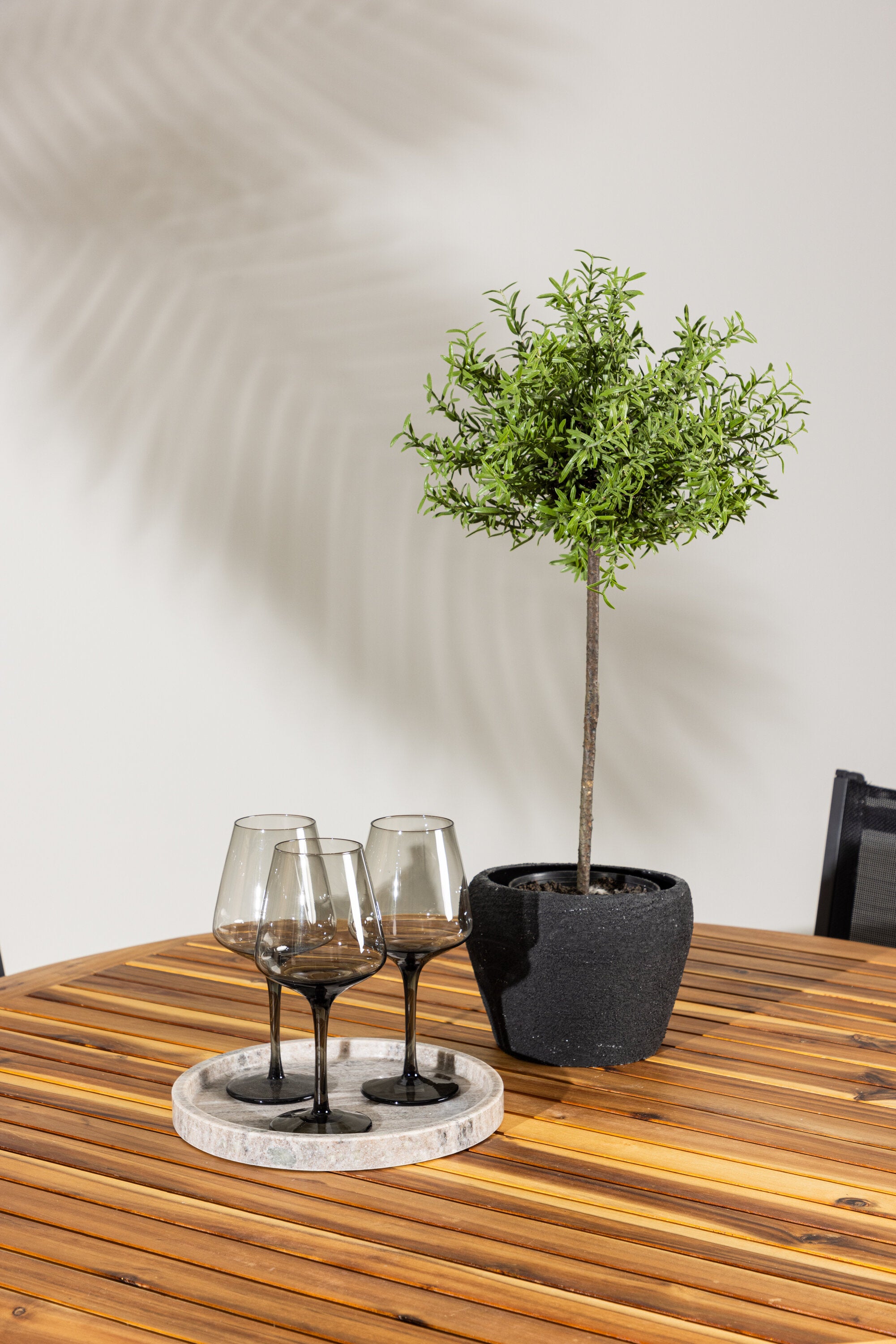 Venture Home Lumpur Matgrupp Ø120 cm Med 4 Copacabana Stolar