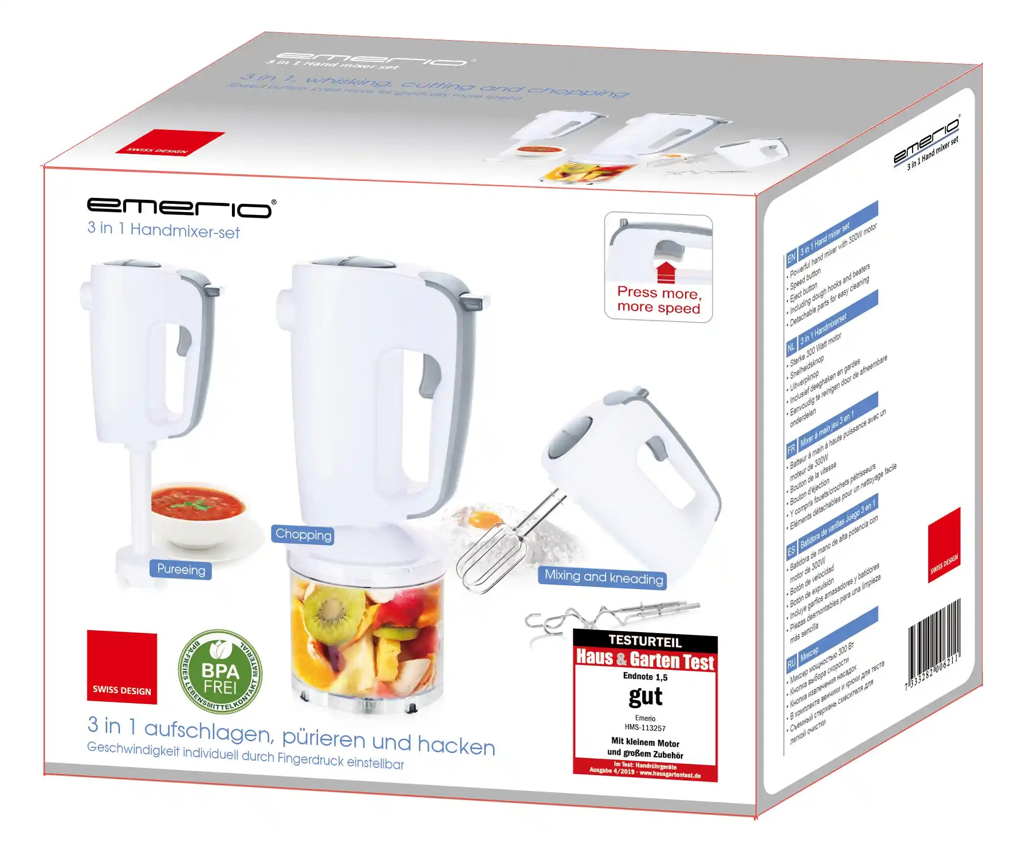 Emerio Blender & Mixerset 1,4m