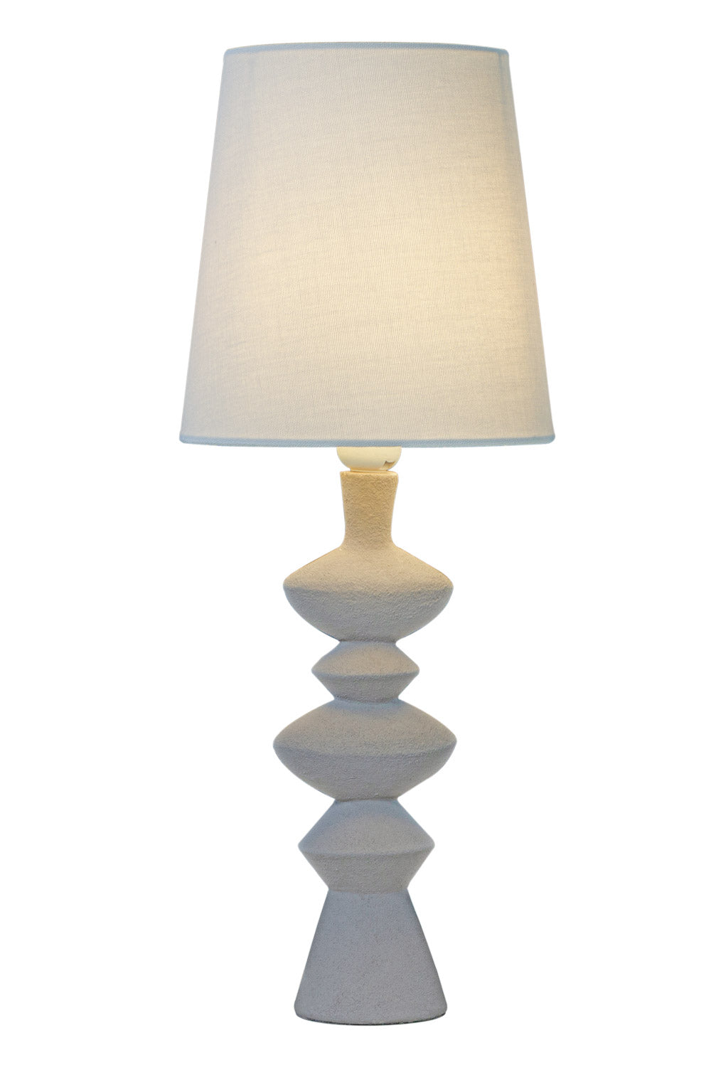 Aneta Lighting NINA bordslampa, beige/naturvit