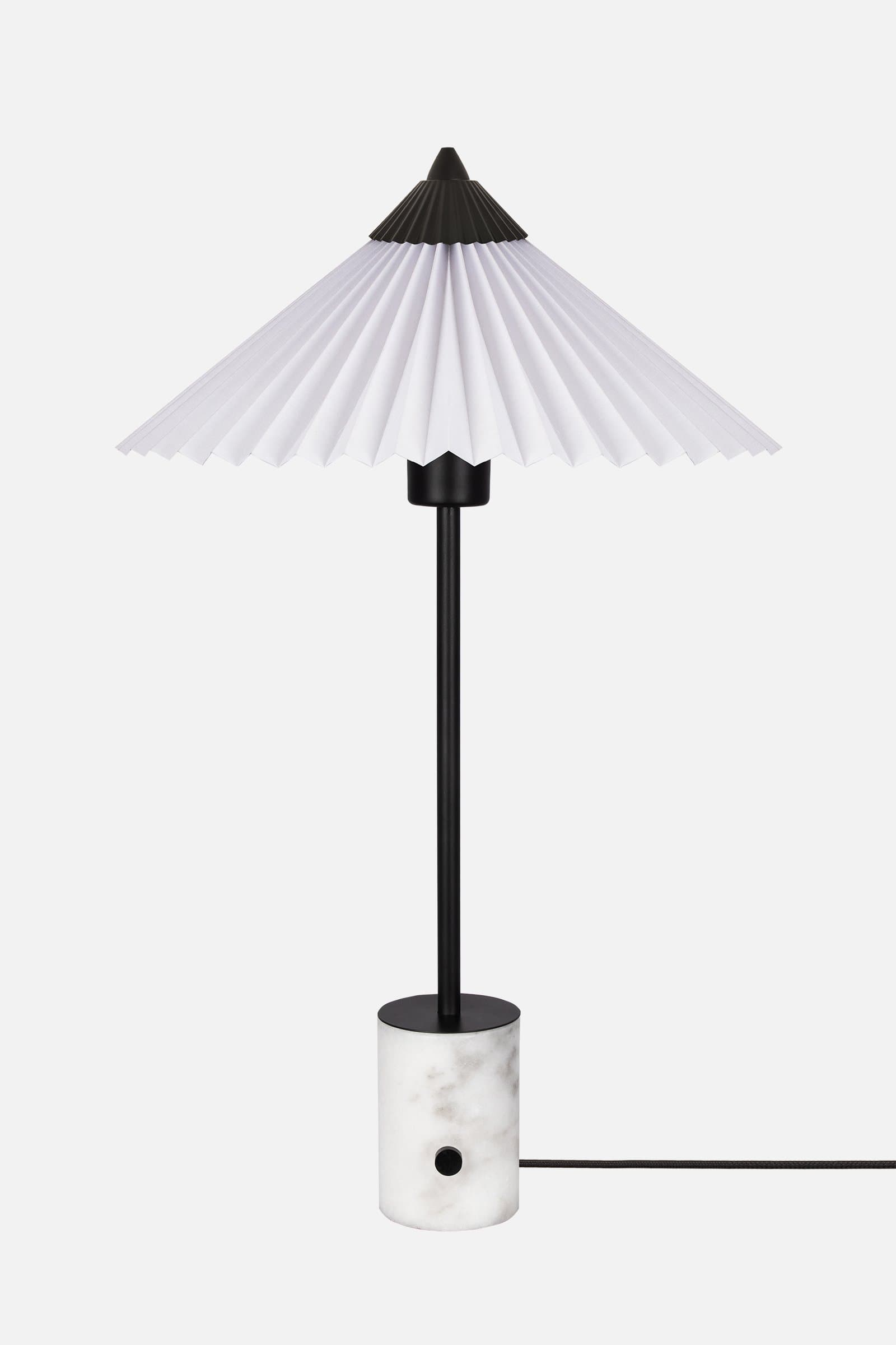 Globen Lighting Bordslampa Matisse Vit/Svart