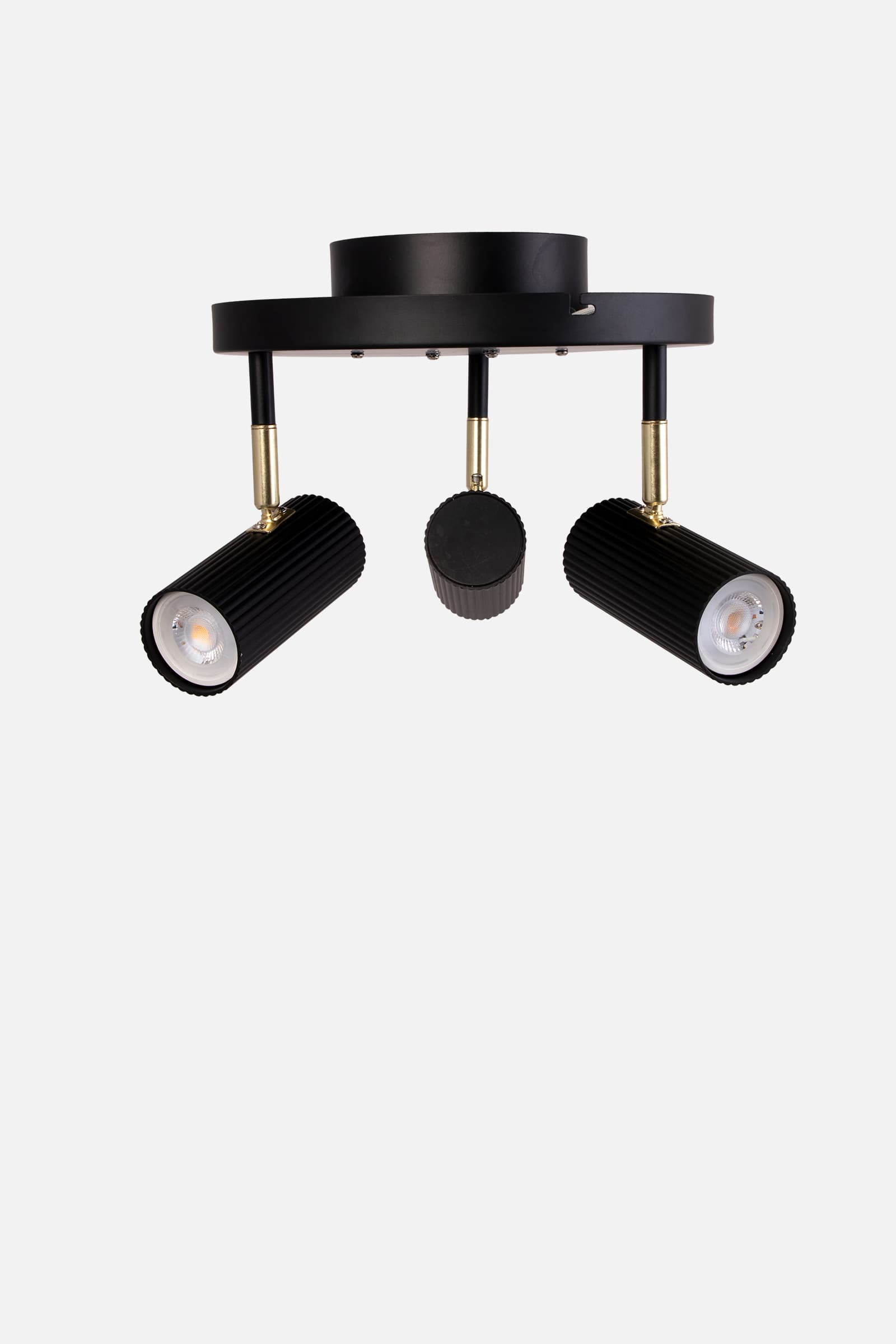 Globen Lighting Plafond Hubble 3 Svart