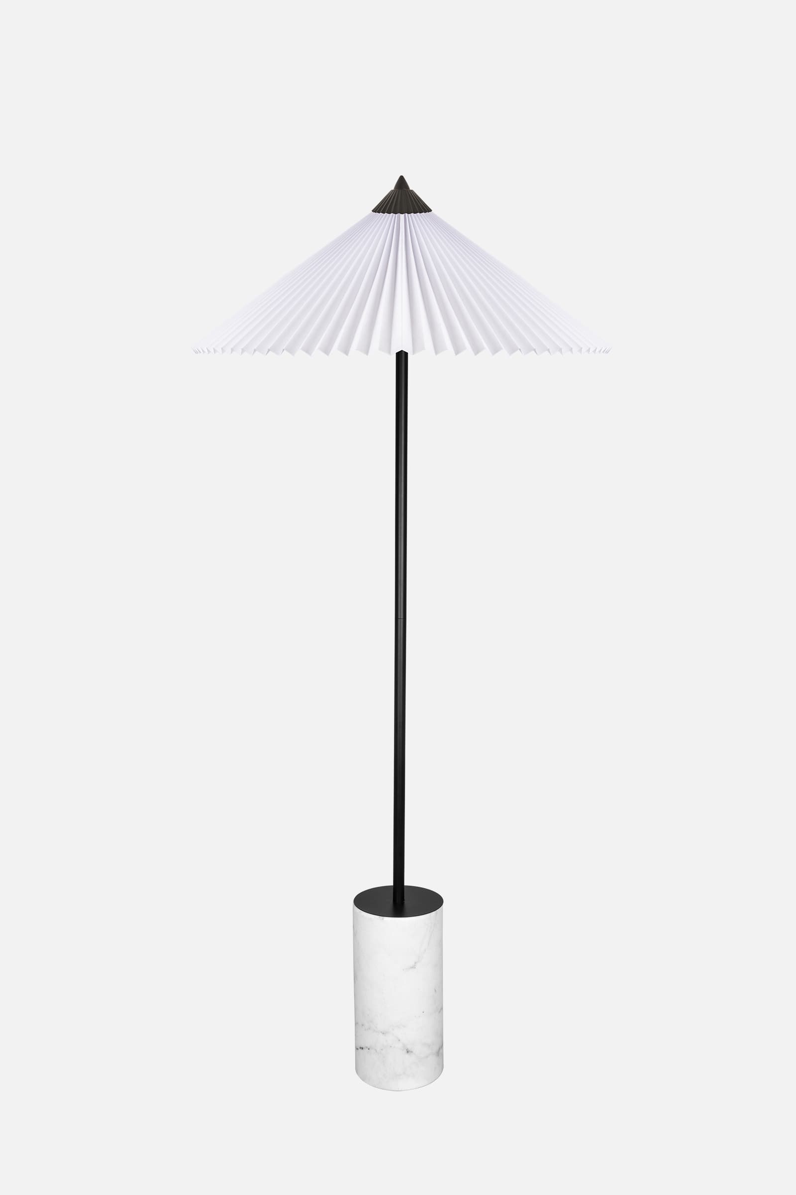 Globen Lighting Golvlampa Matisse Vit/Svart