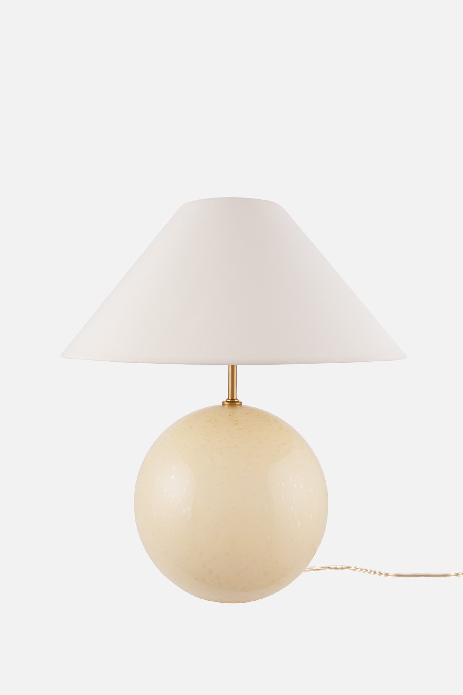 Globen Lighting Bordslampa Iris 35 Creme