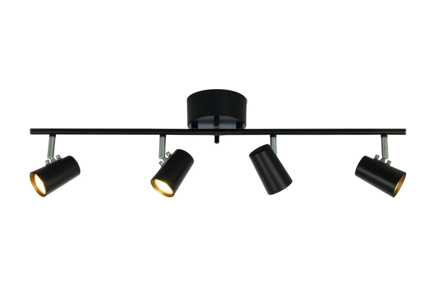 Aneta Lighting PILOT takspot rak 4:a, svart