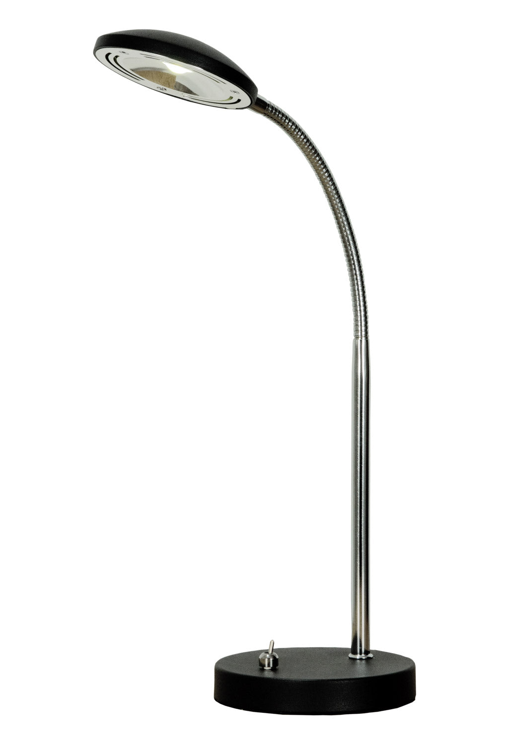 Aneta Lighting HERO Bordslampa, svart/krom