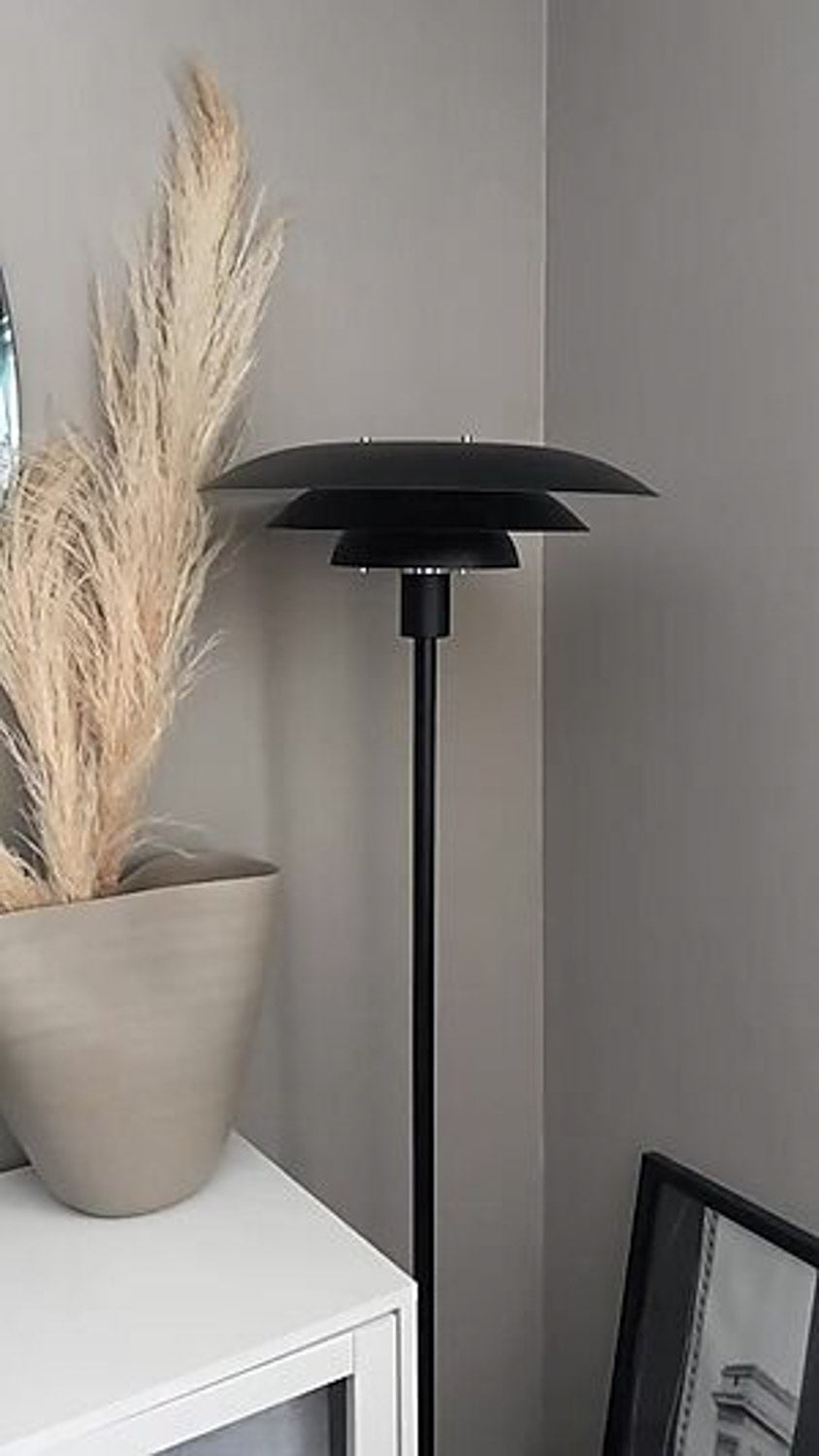 Aneta Lighting EPSILON golvlampa, svart