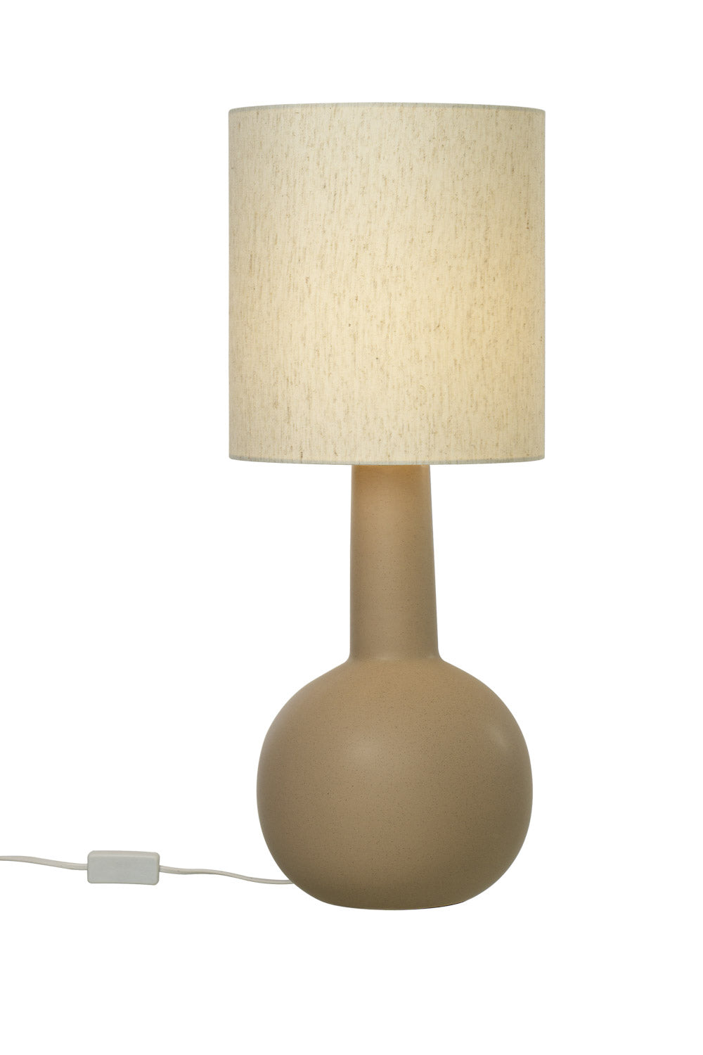 Aneta Lighting ELEANA bordslampa, brun/beige