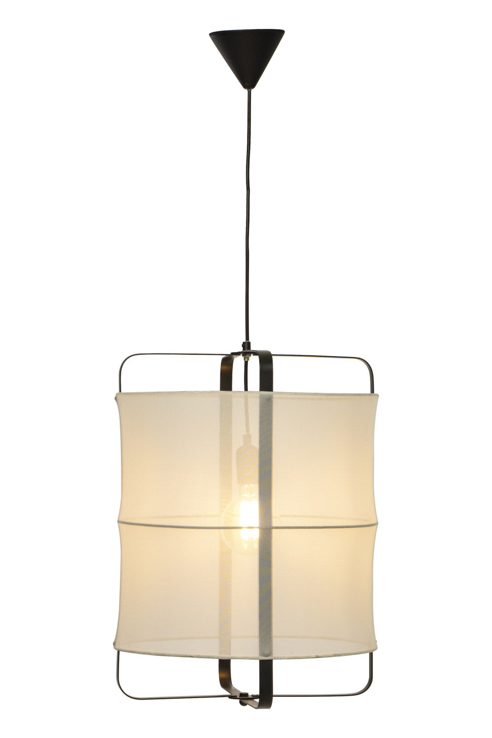 Aneta Lighting RAMMI taklampa, svart/vit