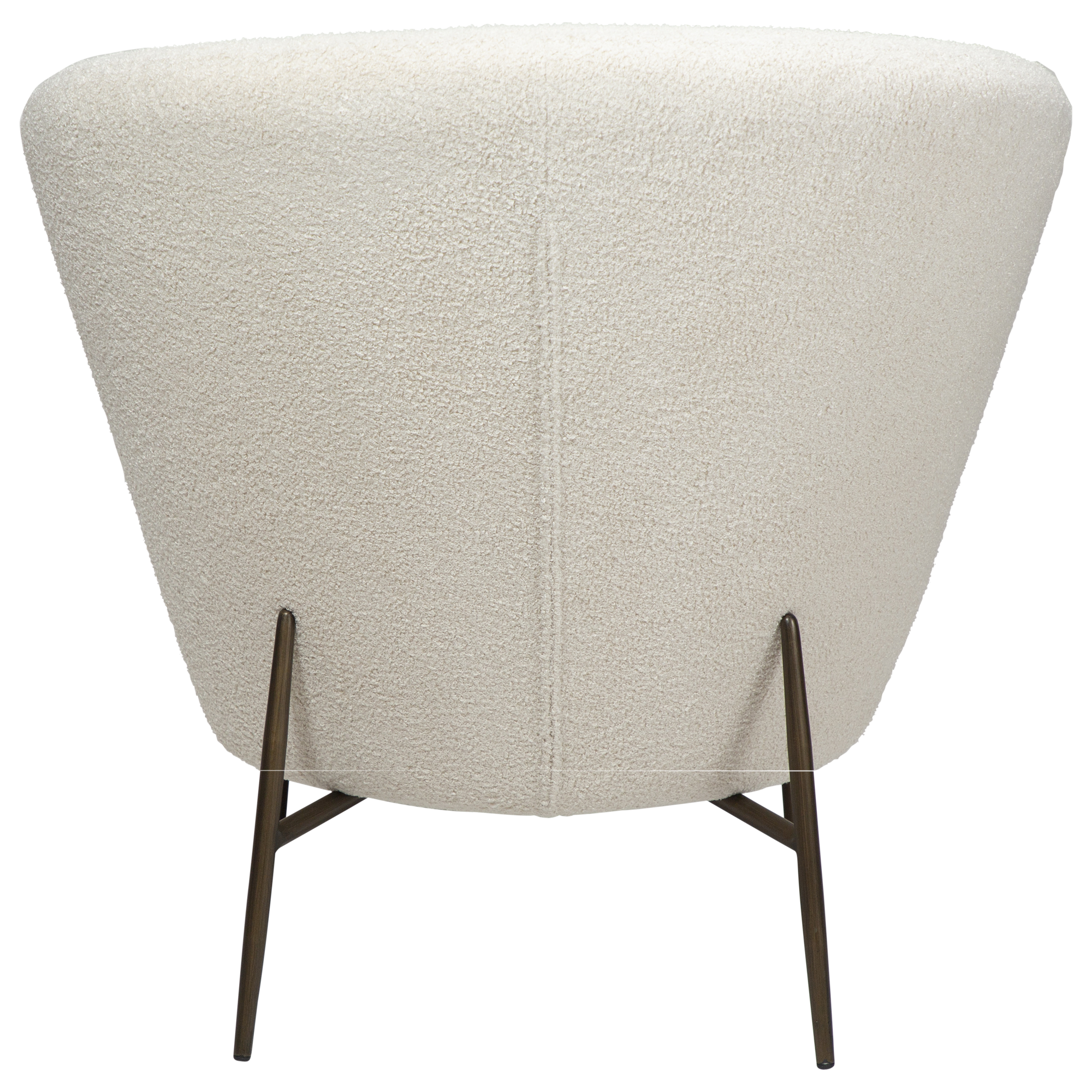 Dan-Form Orbit Loungestol, Vit/Beige