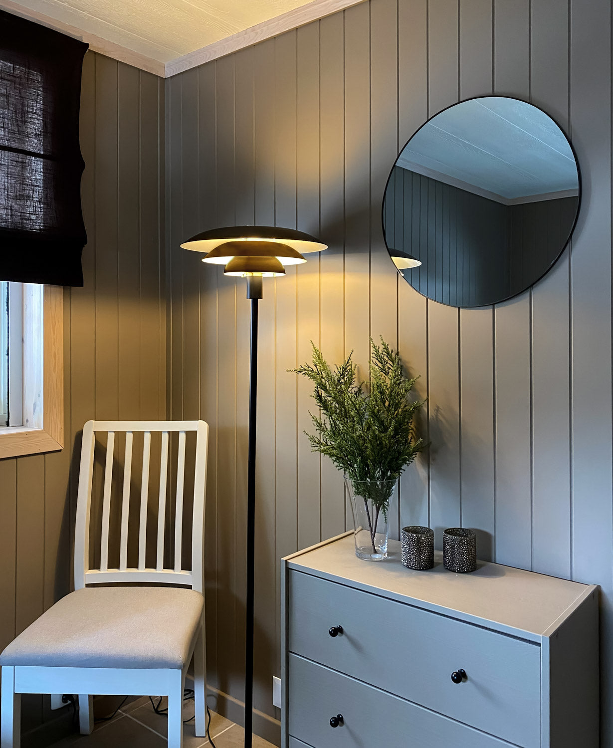 Aneta Lighting EPSILON golvlampa, svart