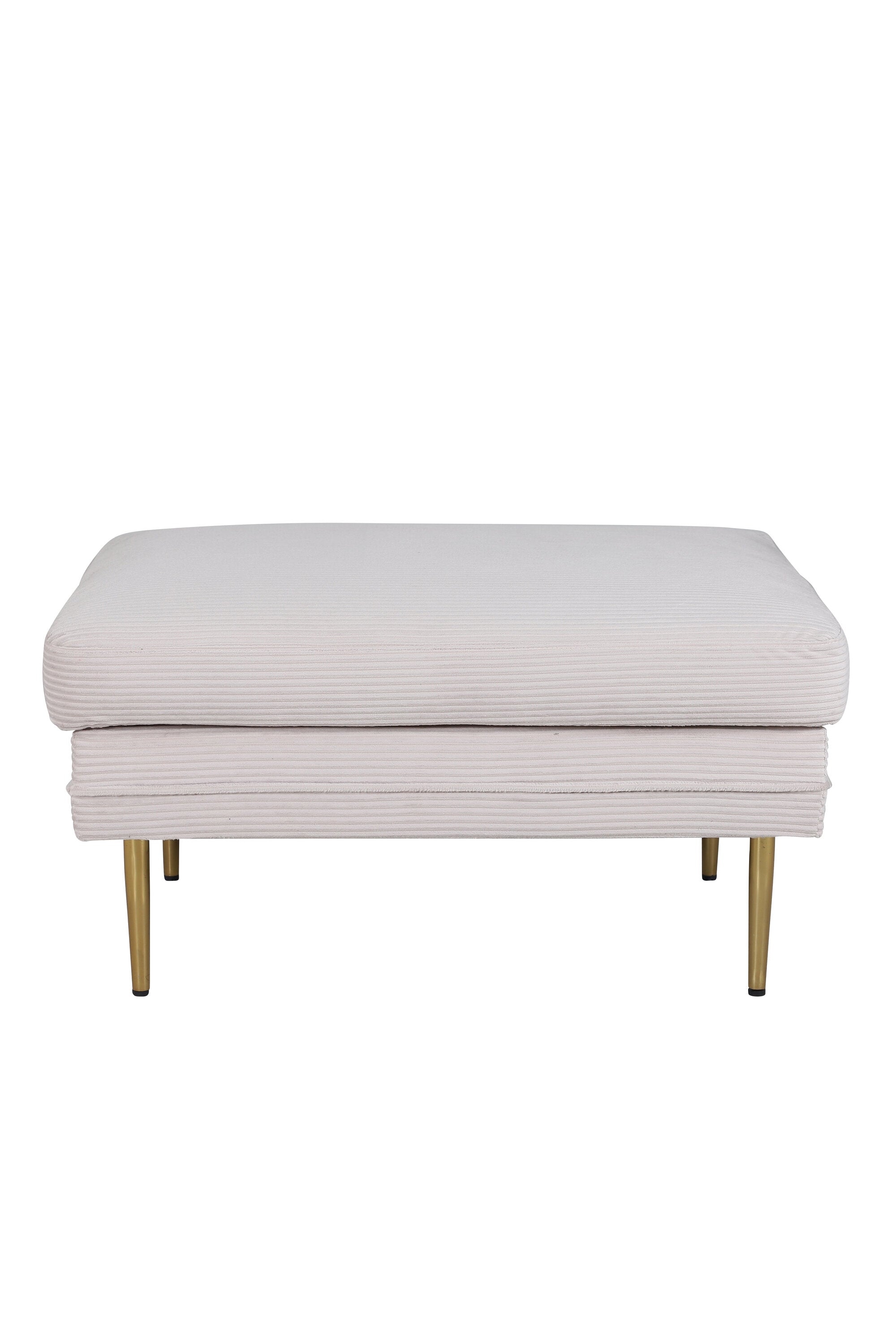 Venture Home Boom Ottoman Beige/guld