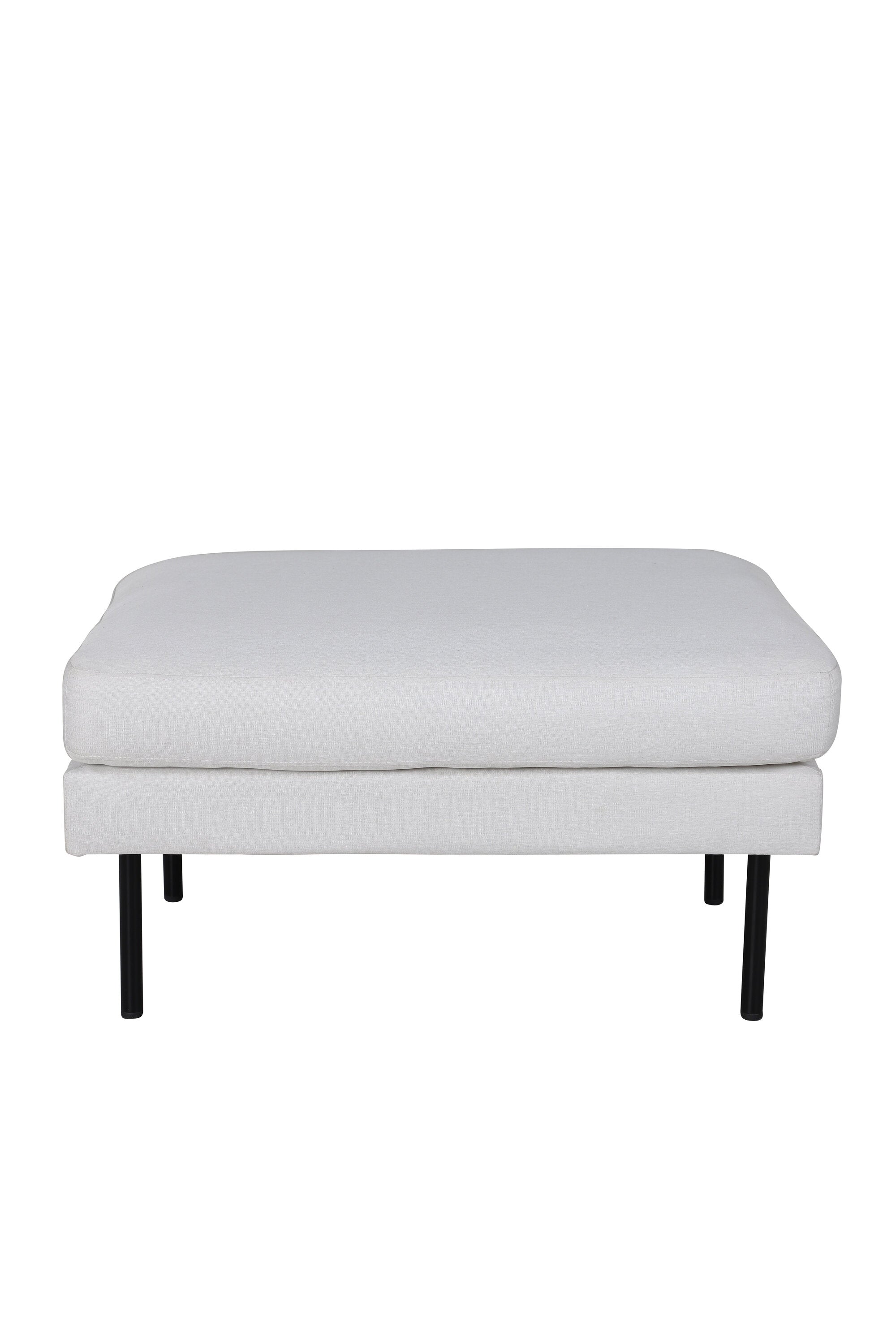 Venture Home Zoom Ottoman Svart/ljusbeige