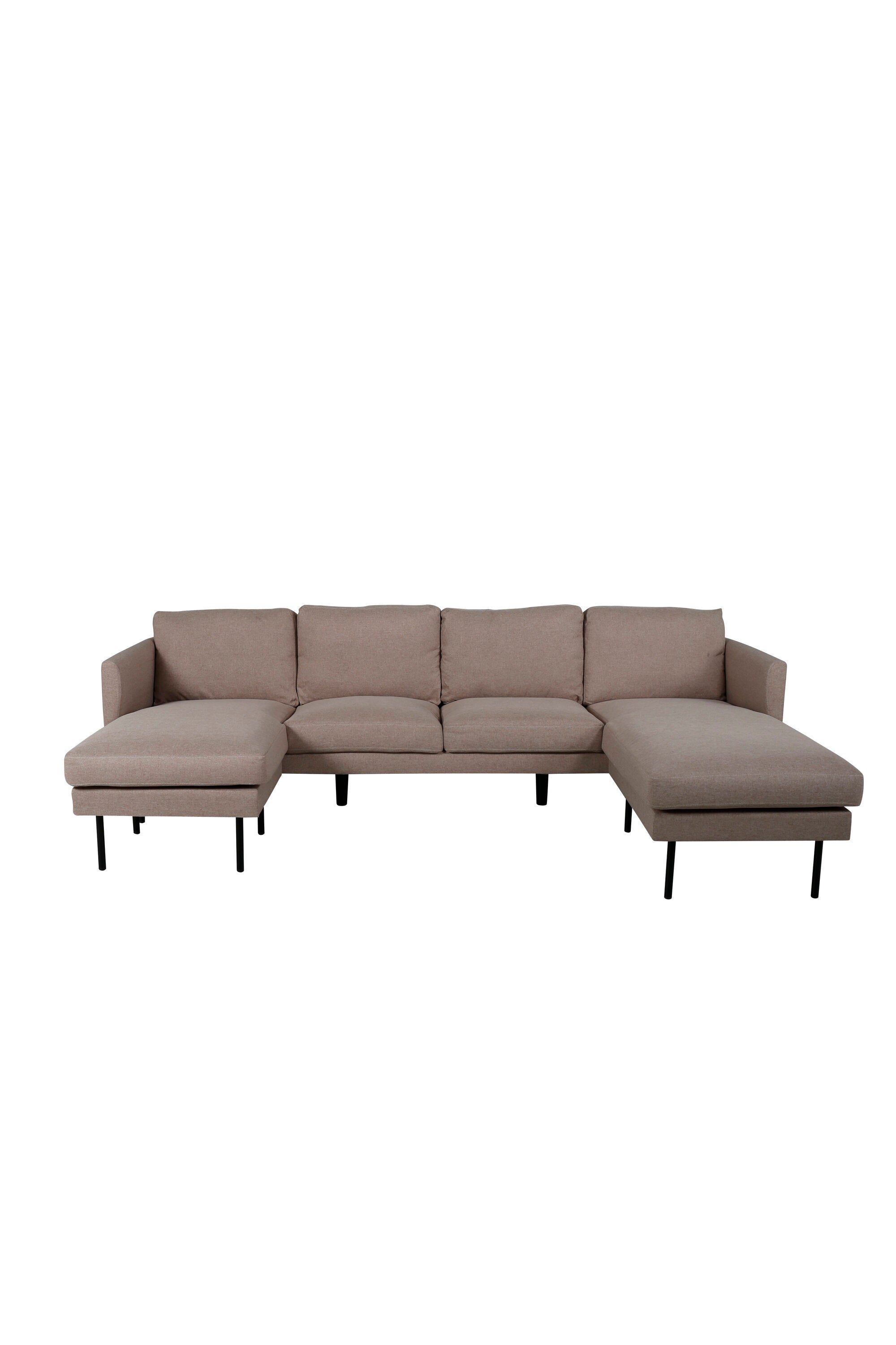 Venture Home Zoom Schäslongsoffa Beige/Svart