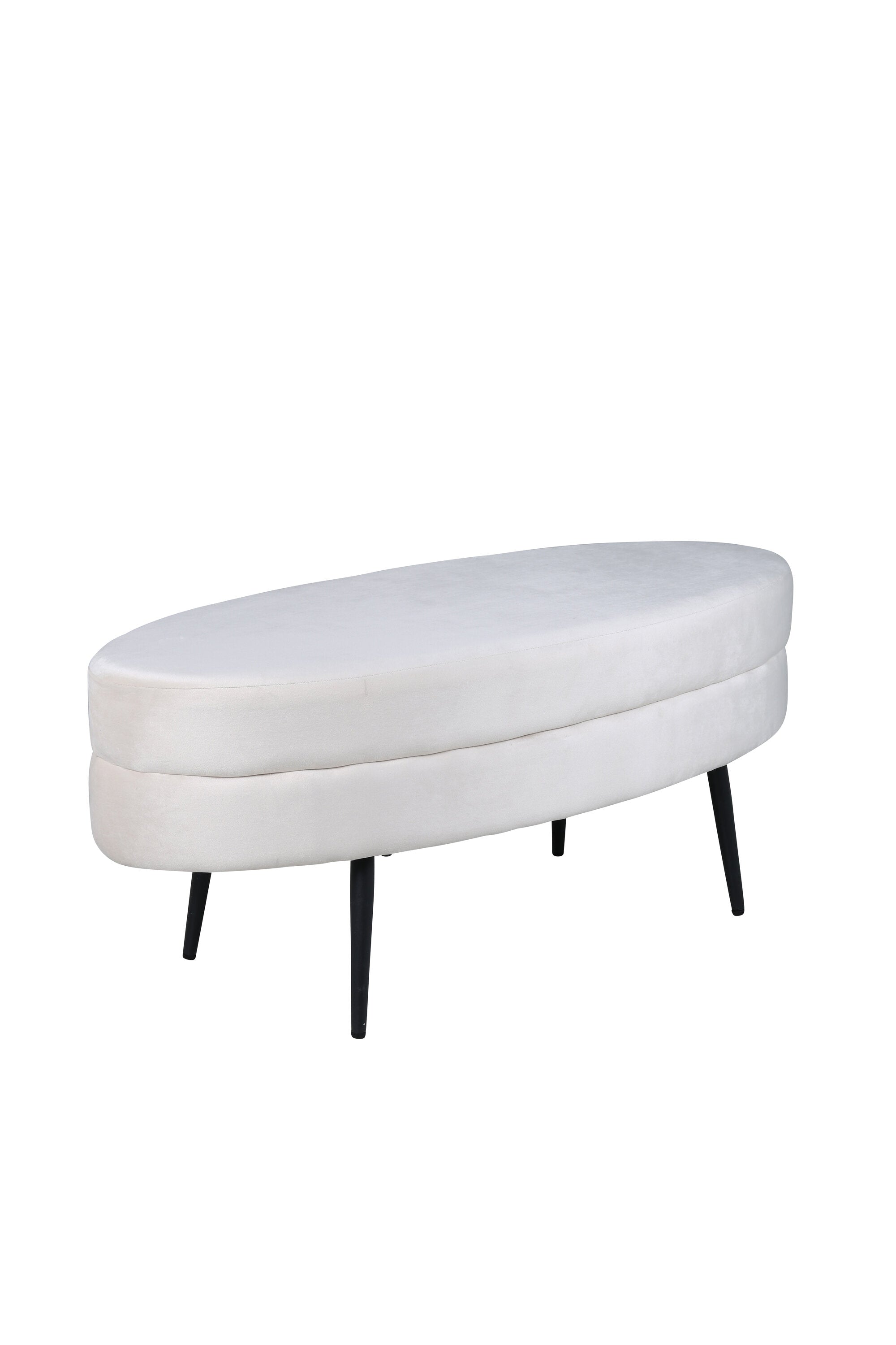 Venture Home Otto Ottoman Off-white