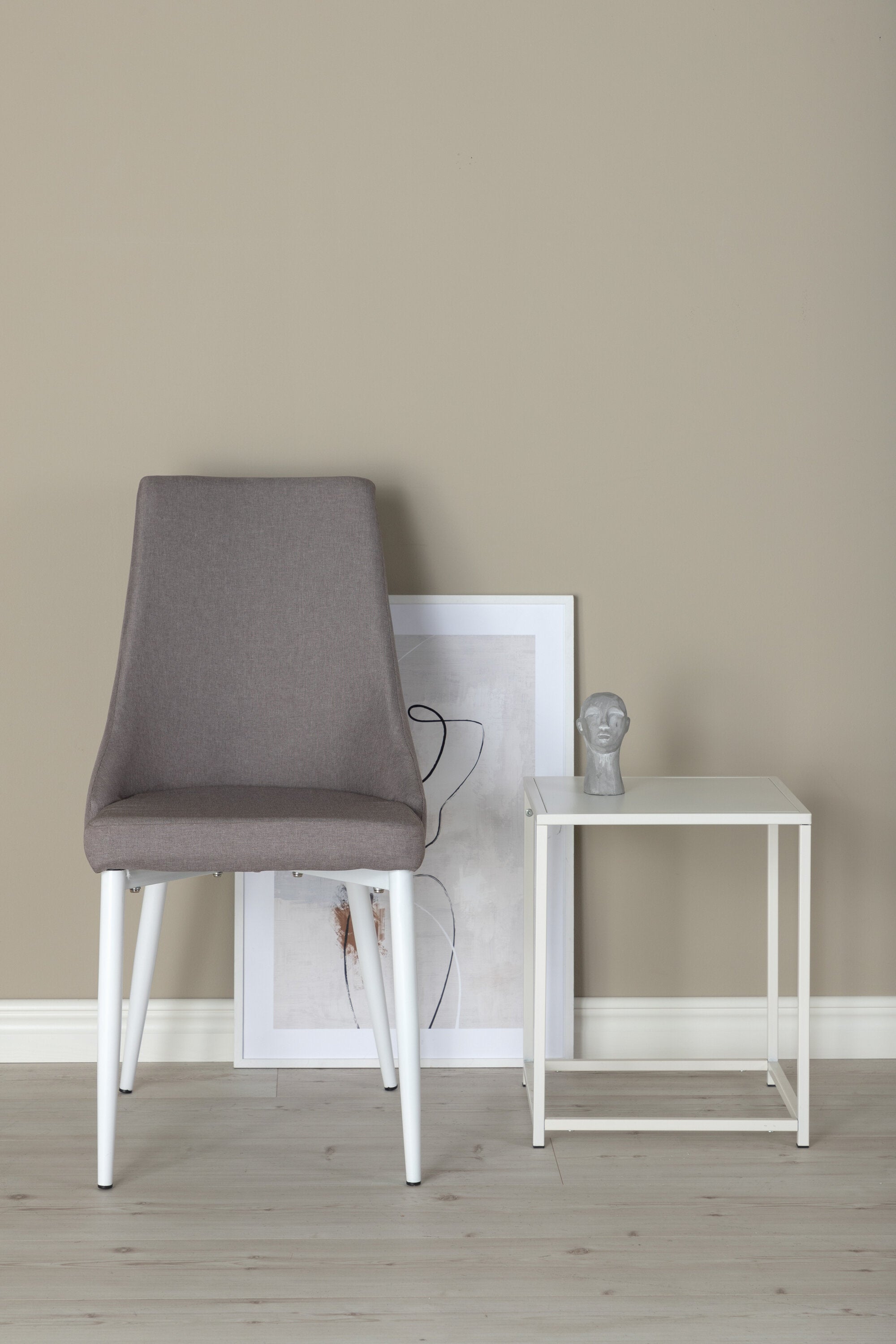 Venture Home Leone Matstol Grå/vit 2-pack