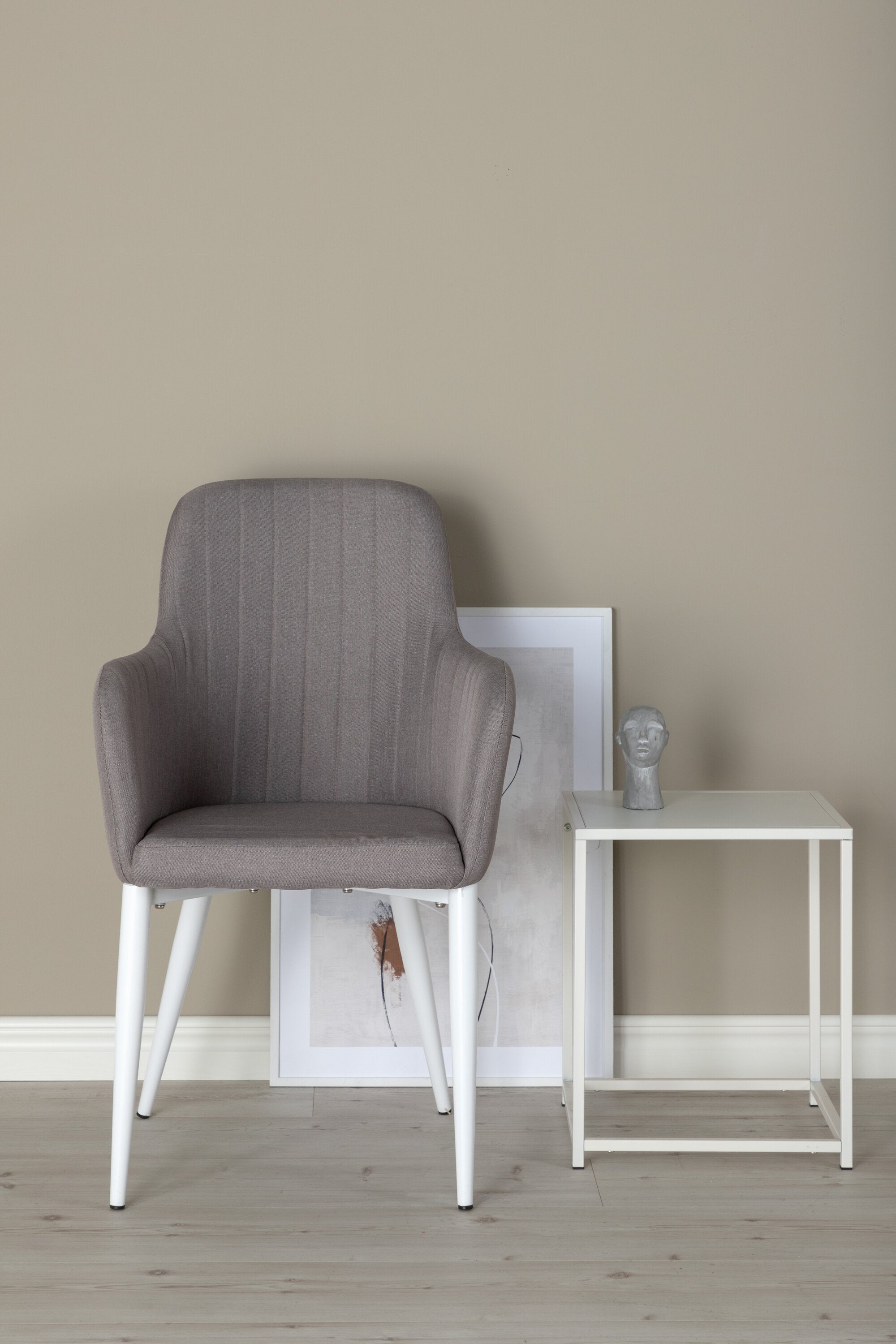 Venture Home Comfort Matstol Grå/vit 2-pack