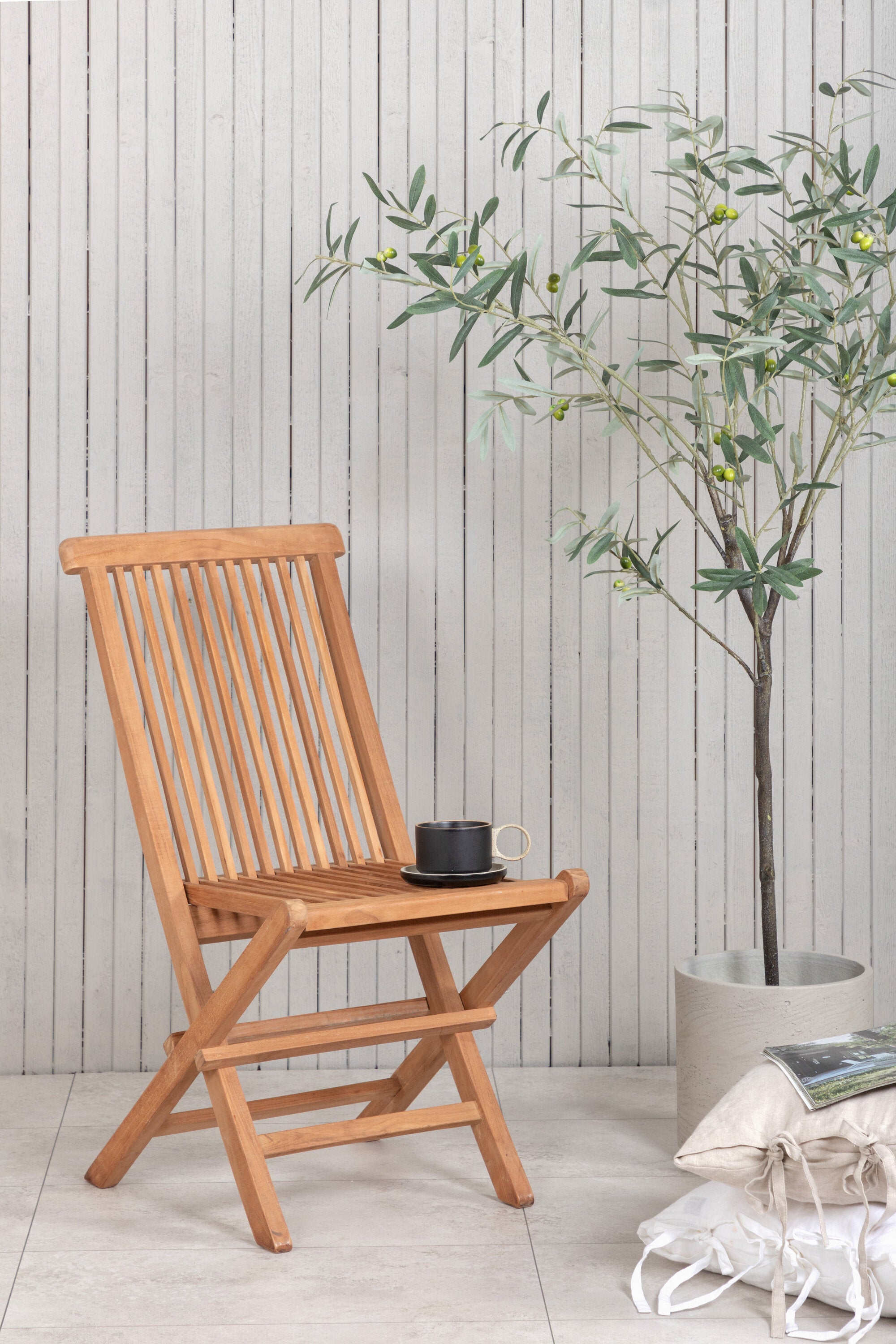 Venture Home Kenya Matstol Natur 2-pack