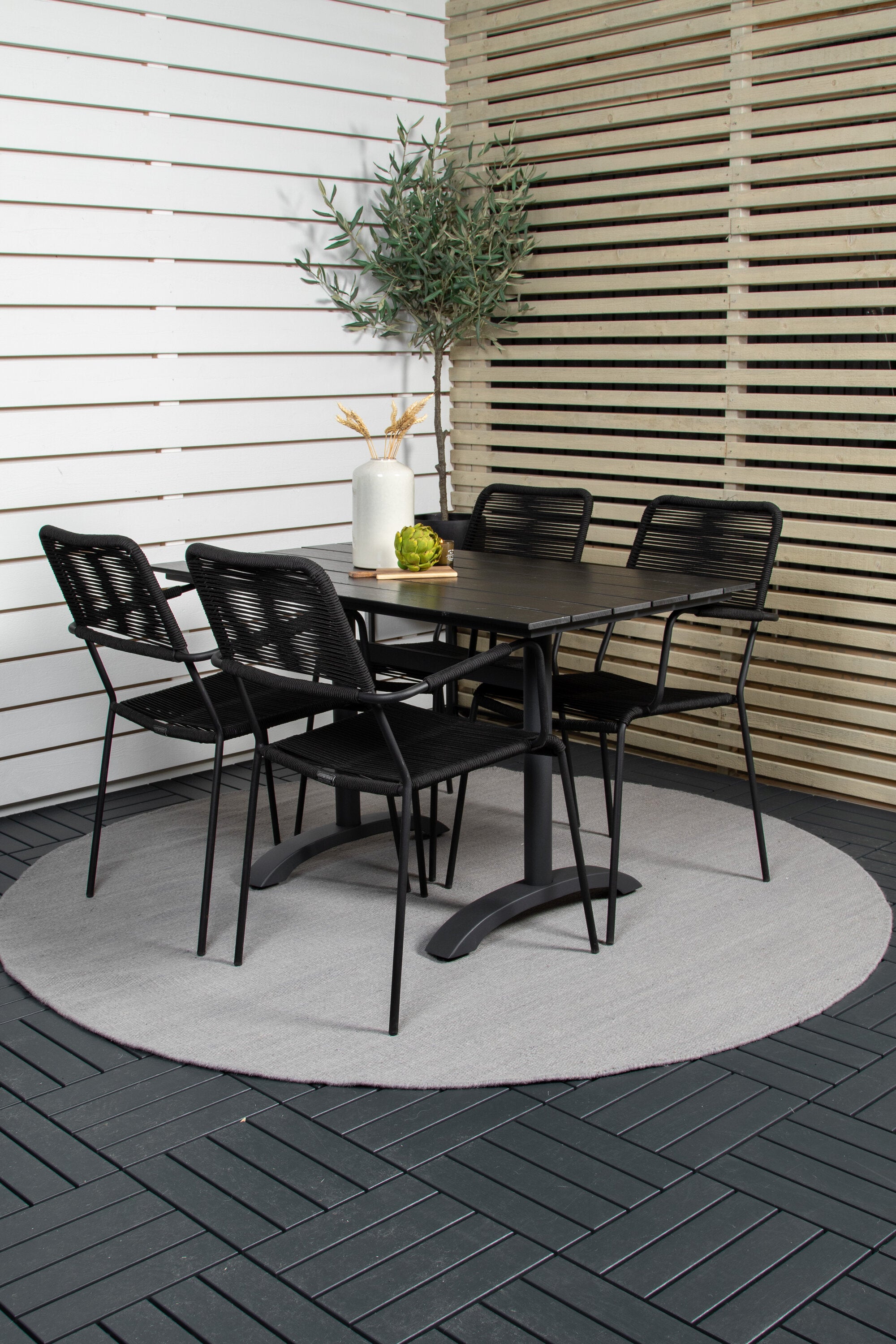 Venture Home Matgrupp Denver Med 4 Lindos Stolar