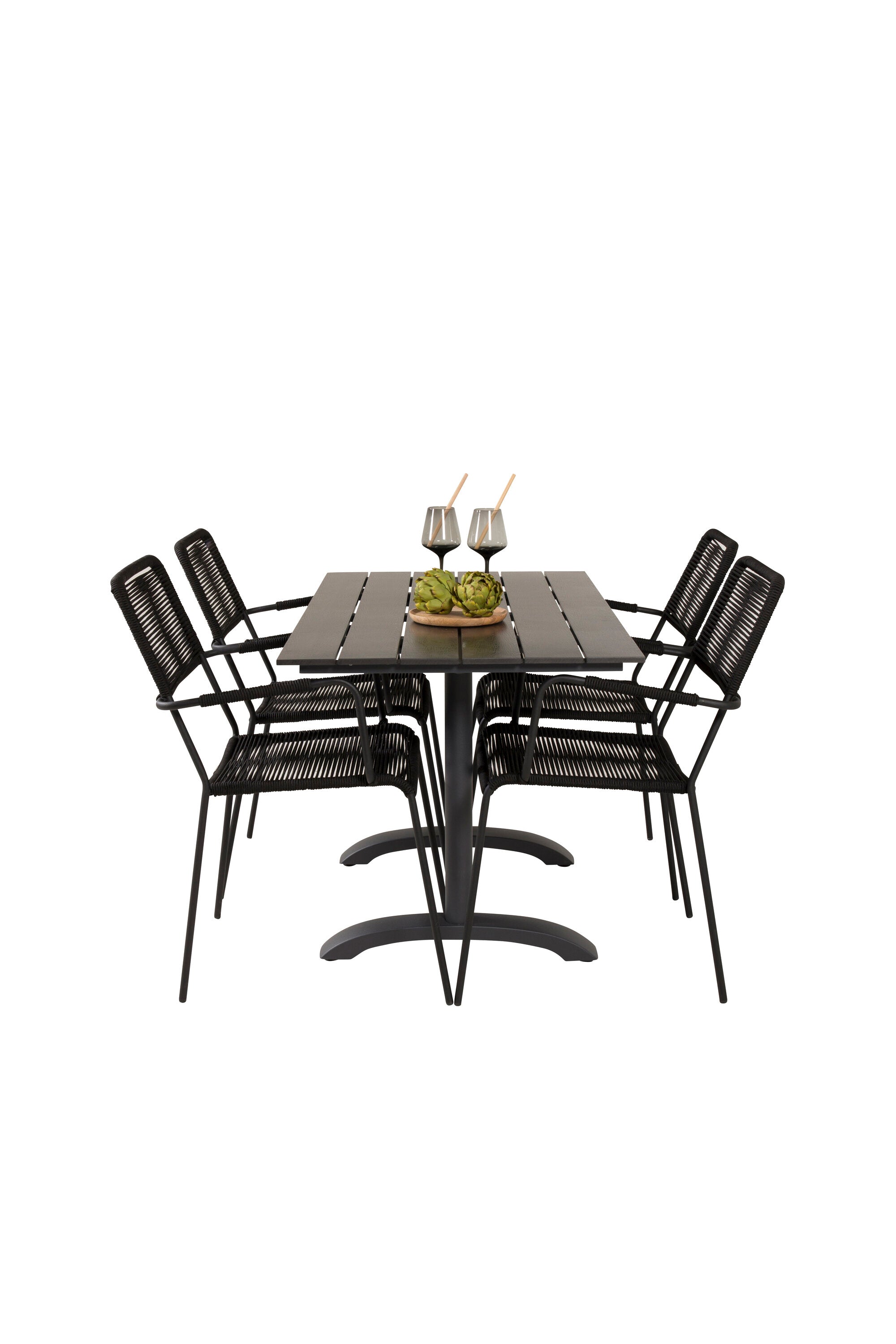 Venture Home Matgrupp Denver Med 4 Lindos Stolar