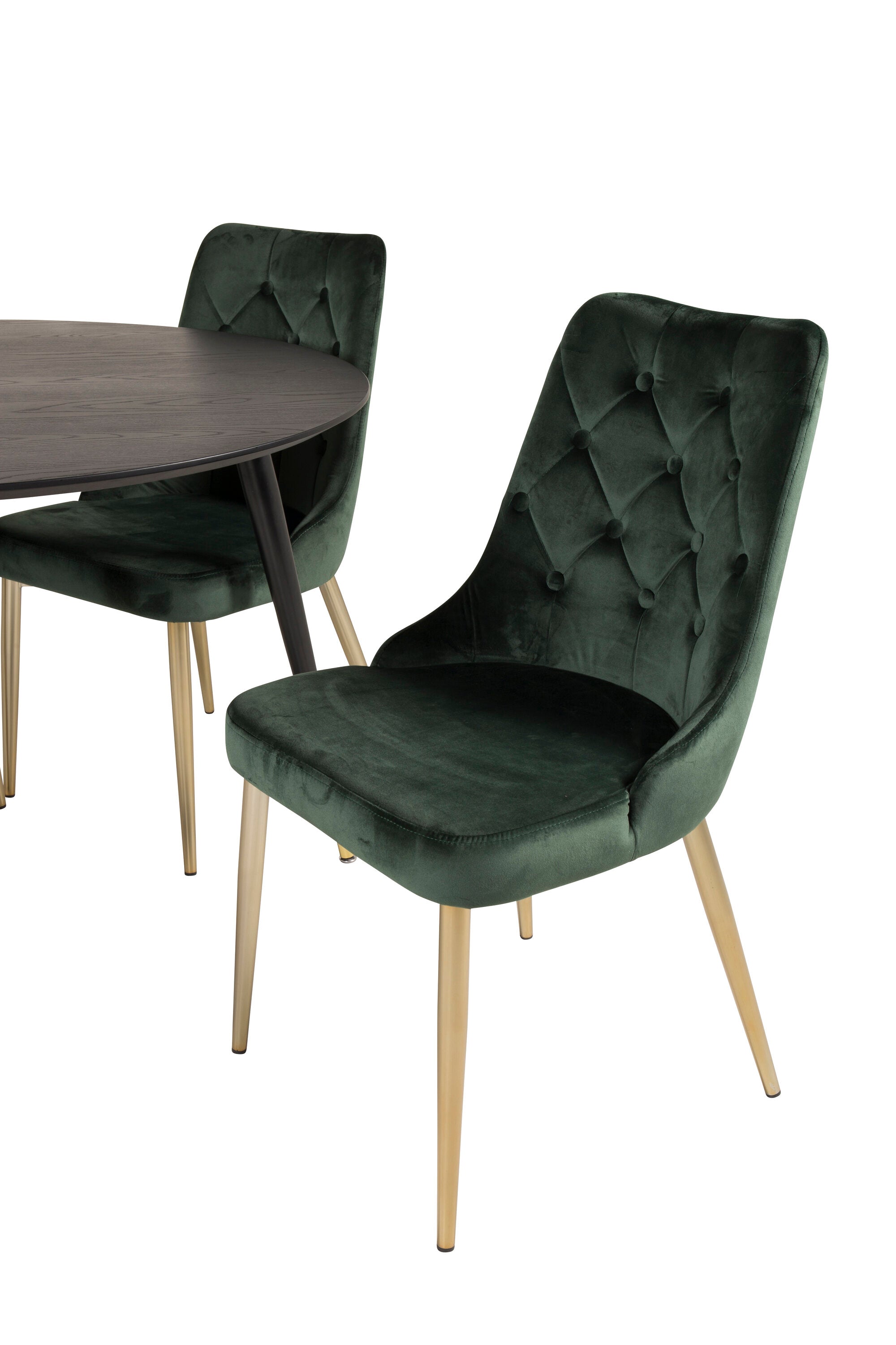 Venture Home Velvet Deluxe Rund Matgrupp