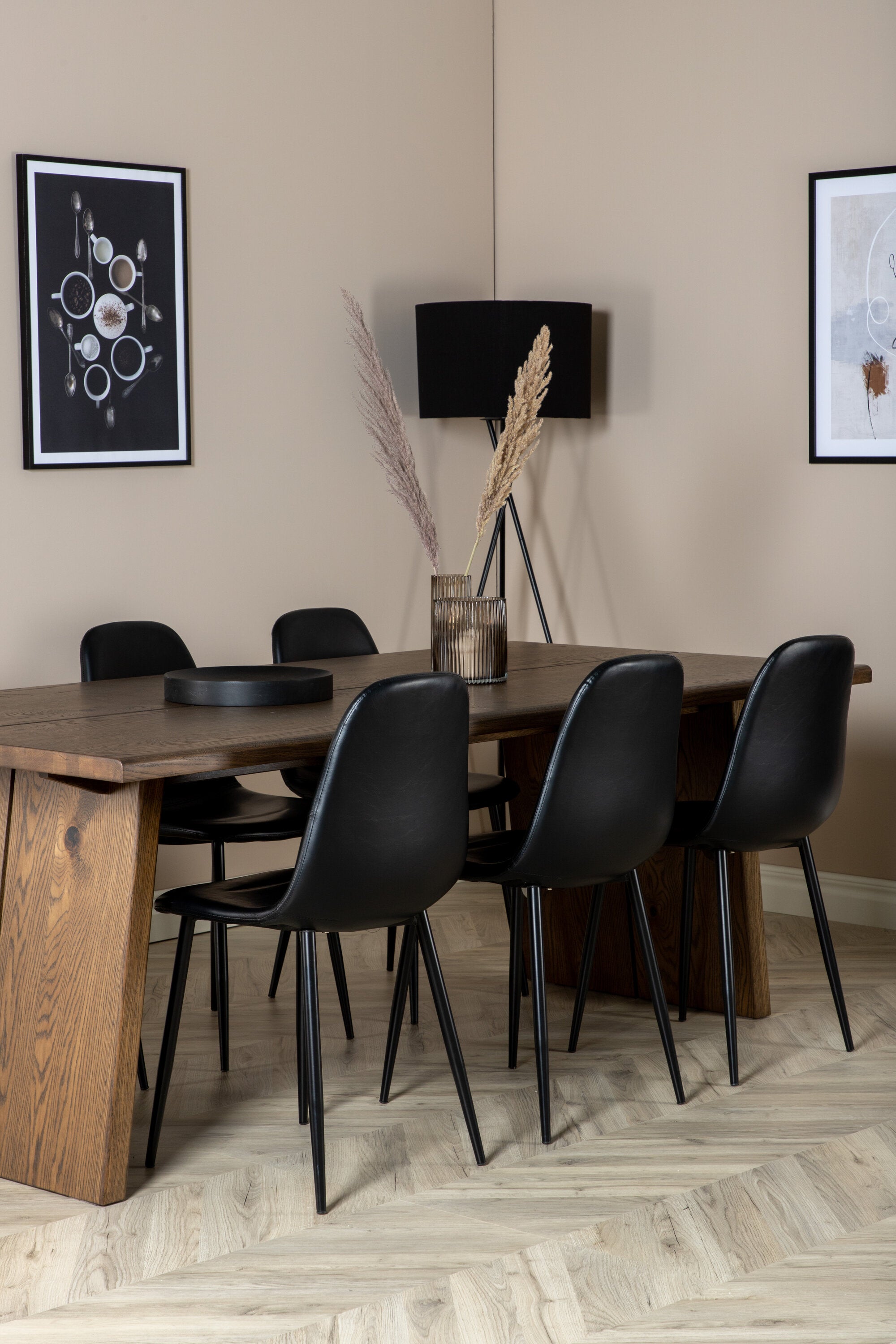 Venture Home Logger Rektangulär Matgrupp