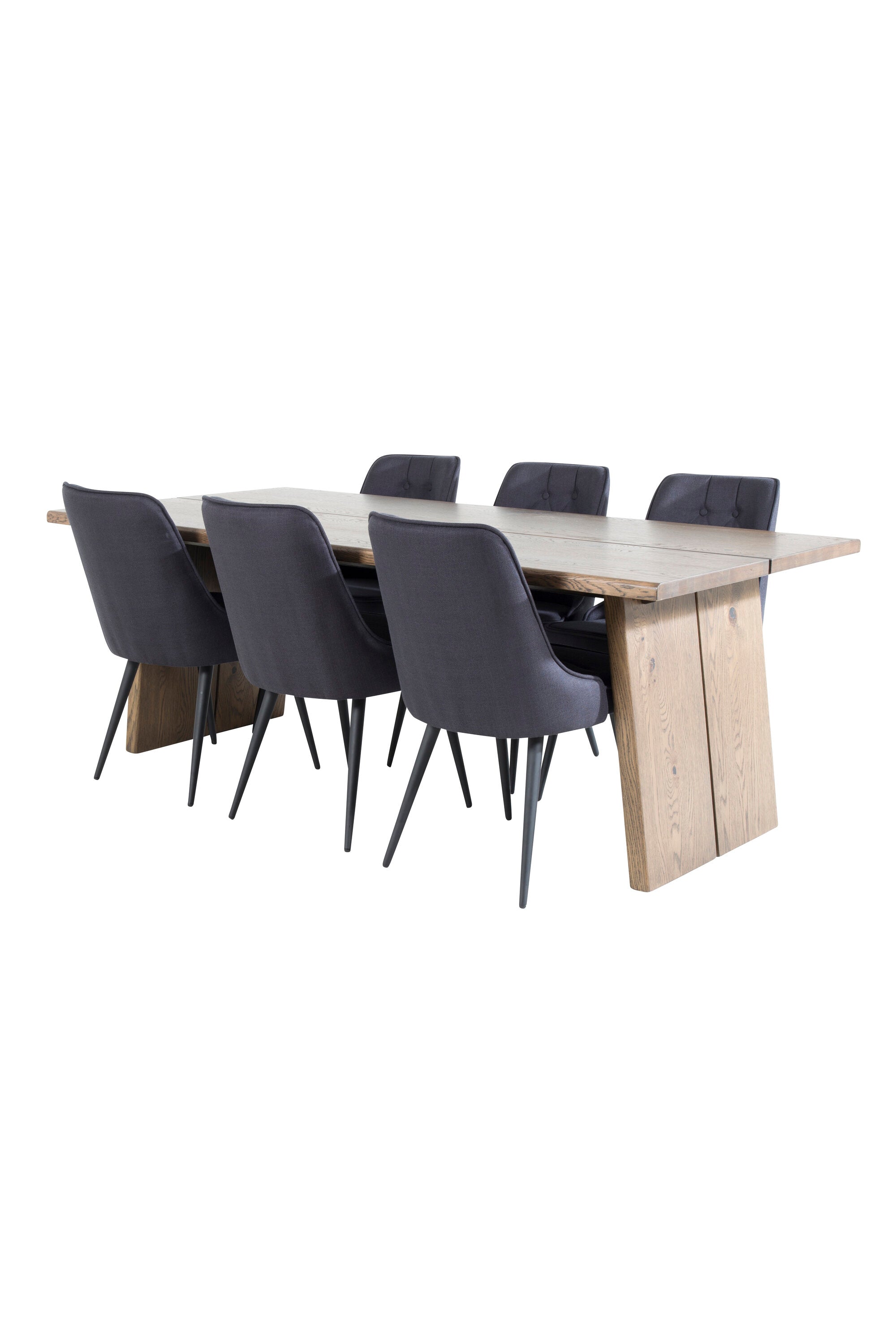 Venture Home Logger Rektangulär Matgrupp