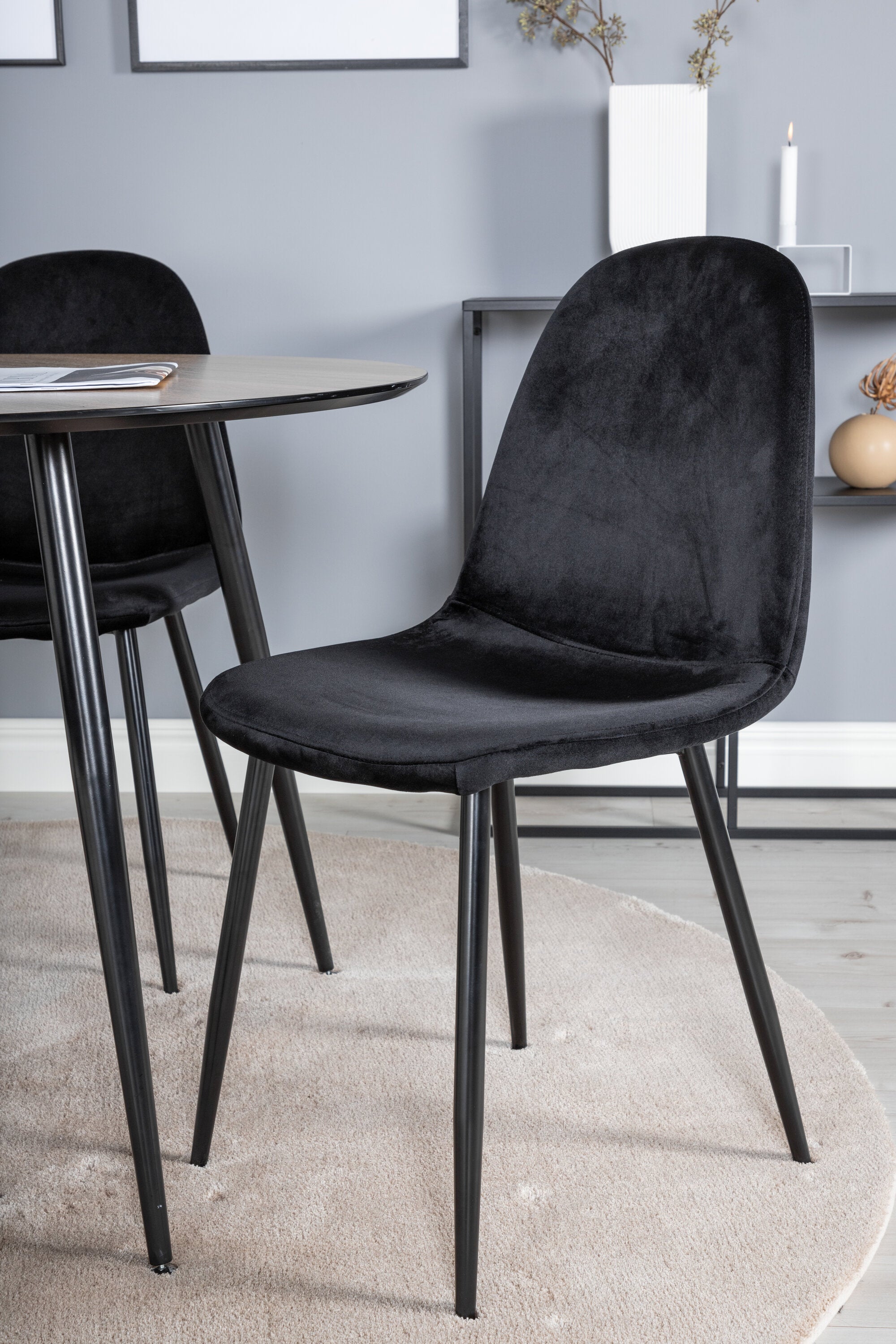 Venture Home Silar Rund Matgrupp