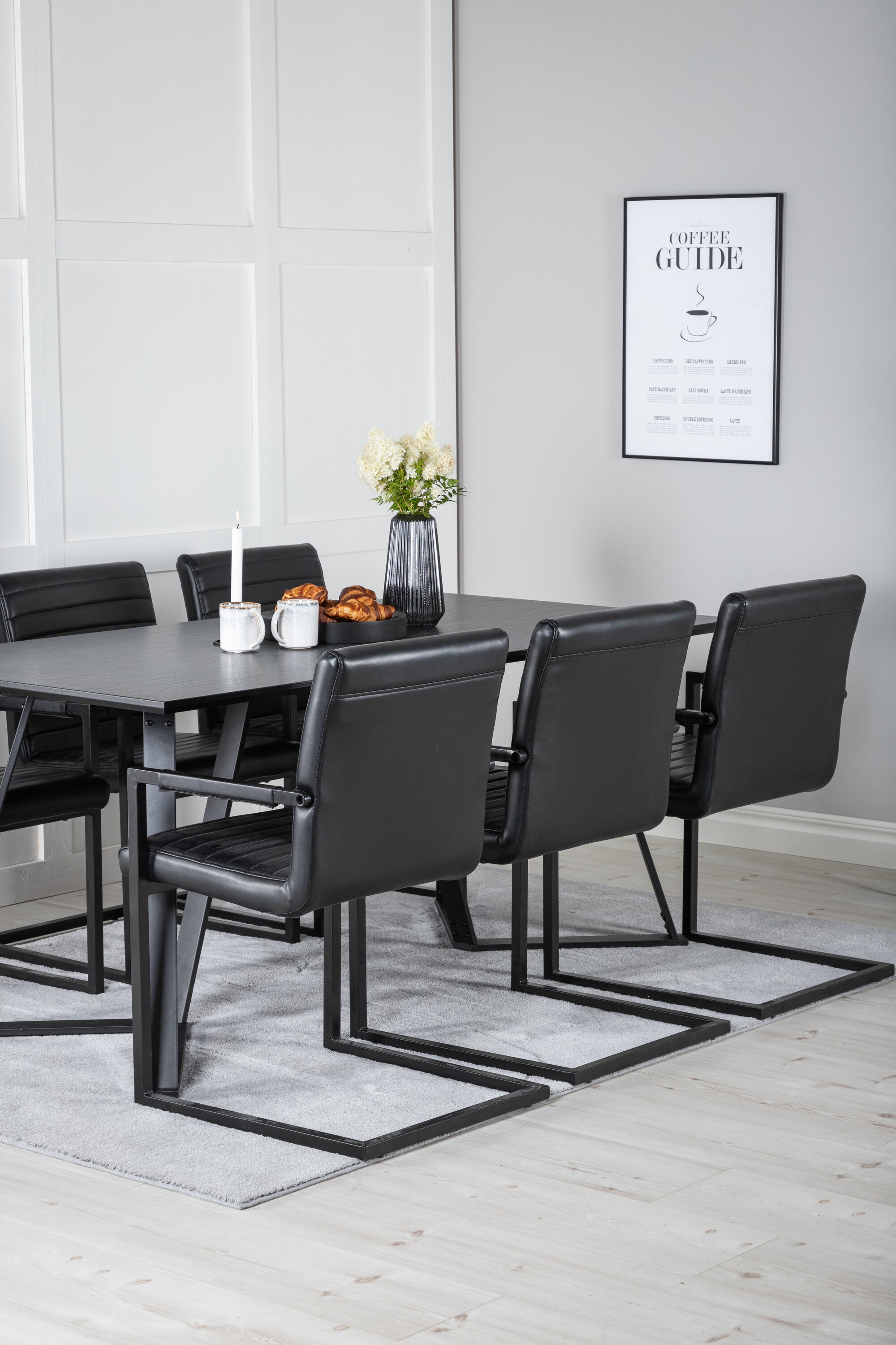 Venture Home Matgrupp Marina med stolarna Art