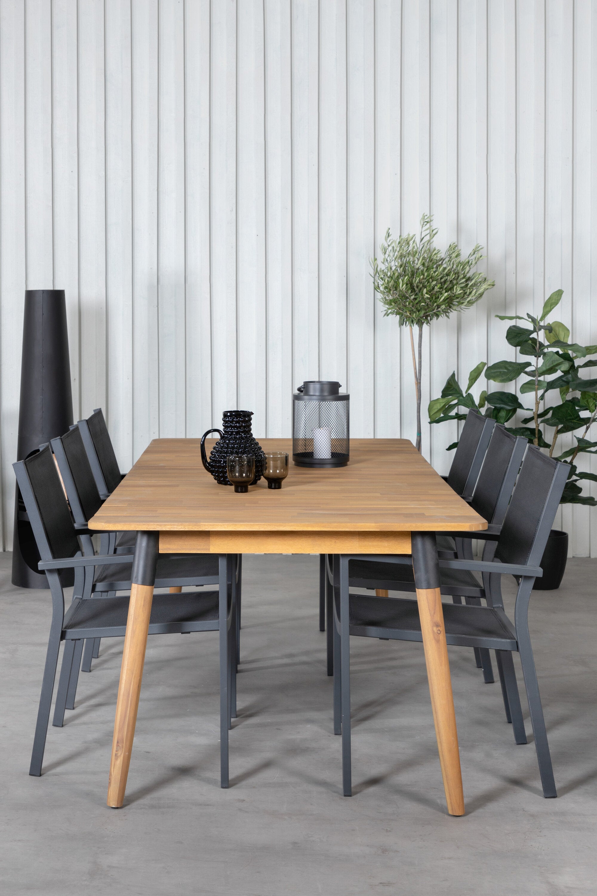 Venture Home Matgrupp Julian med stolarna Copacabana