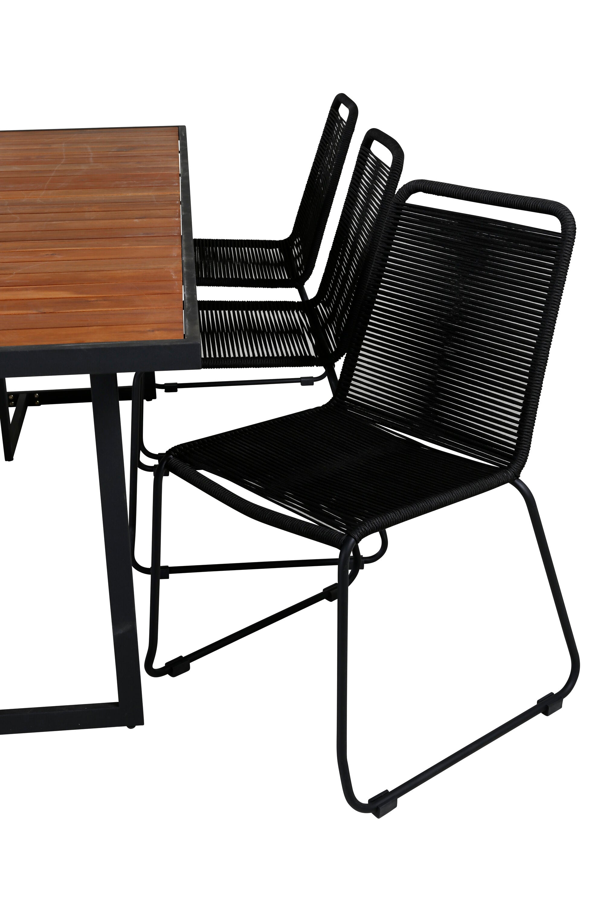 Venture Home Matgrupp Khung med stolarna Lindos
