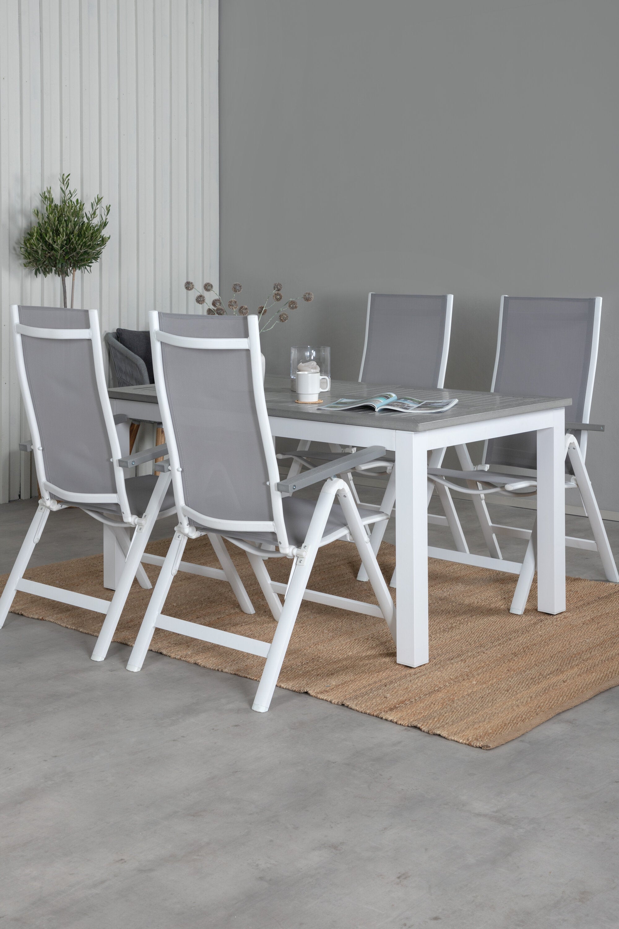 Venture Home Matgrupp Albany med stolarna Albany