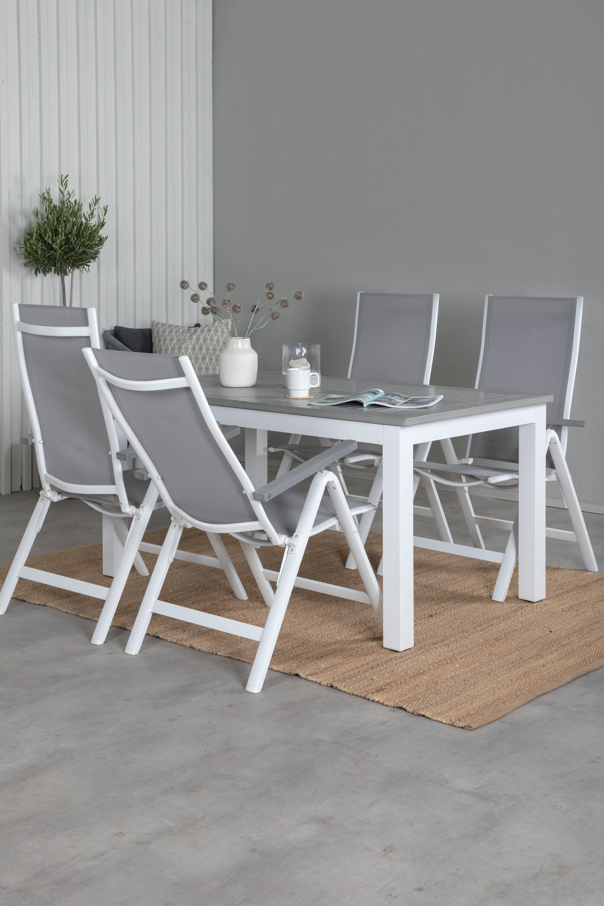 Venture Home Matgrupp Albany med stolarna Albany