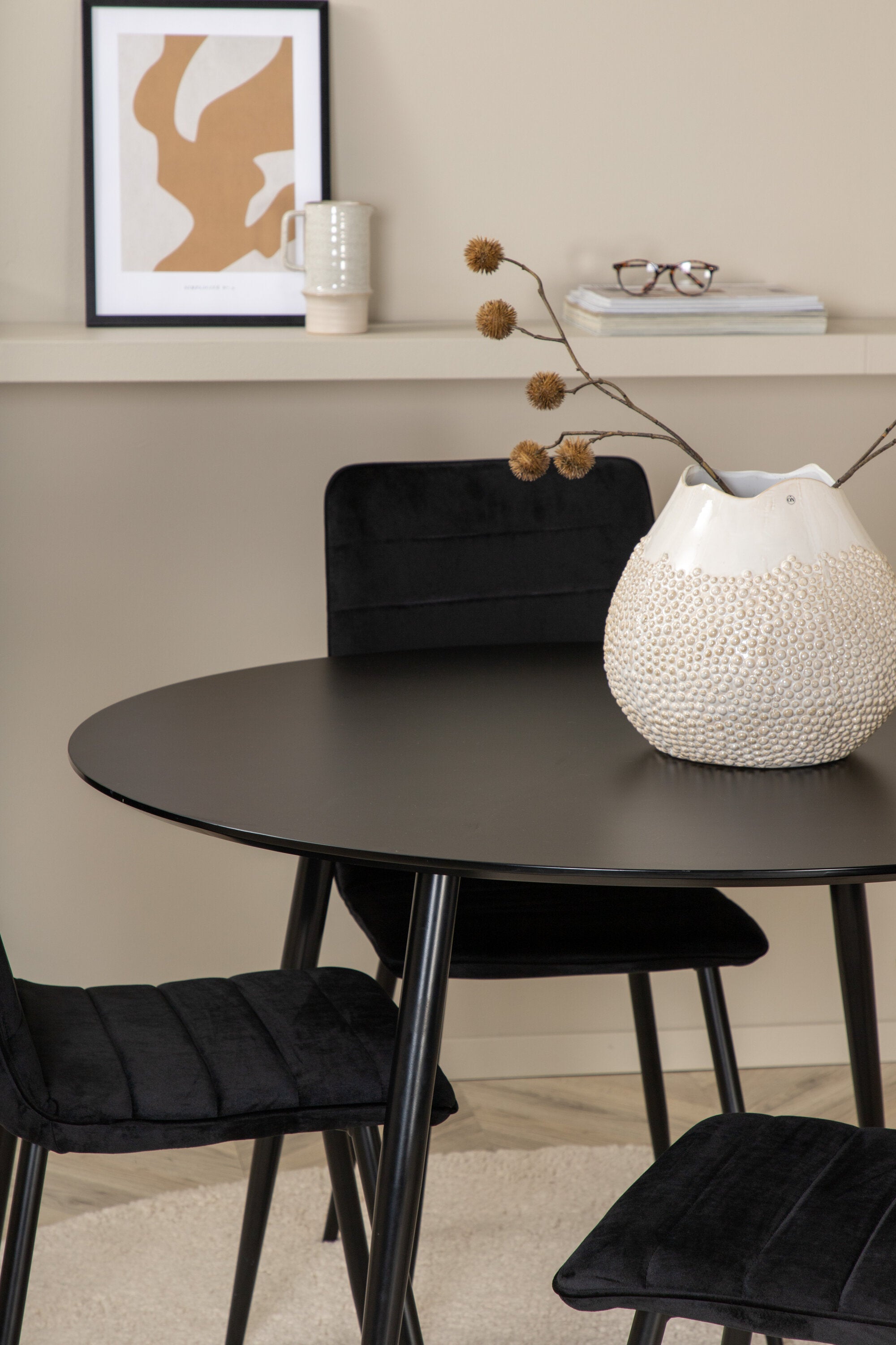 Venture Home Silar Rund Matgrupp