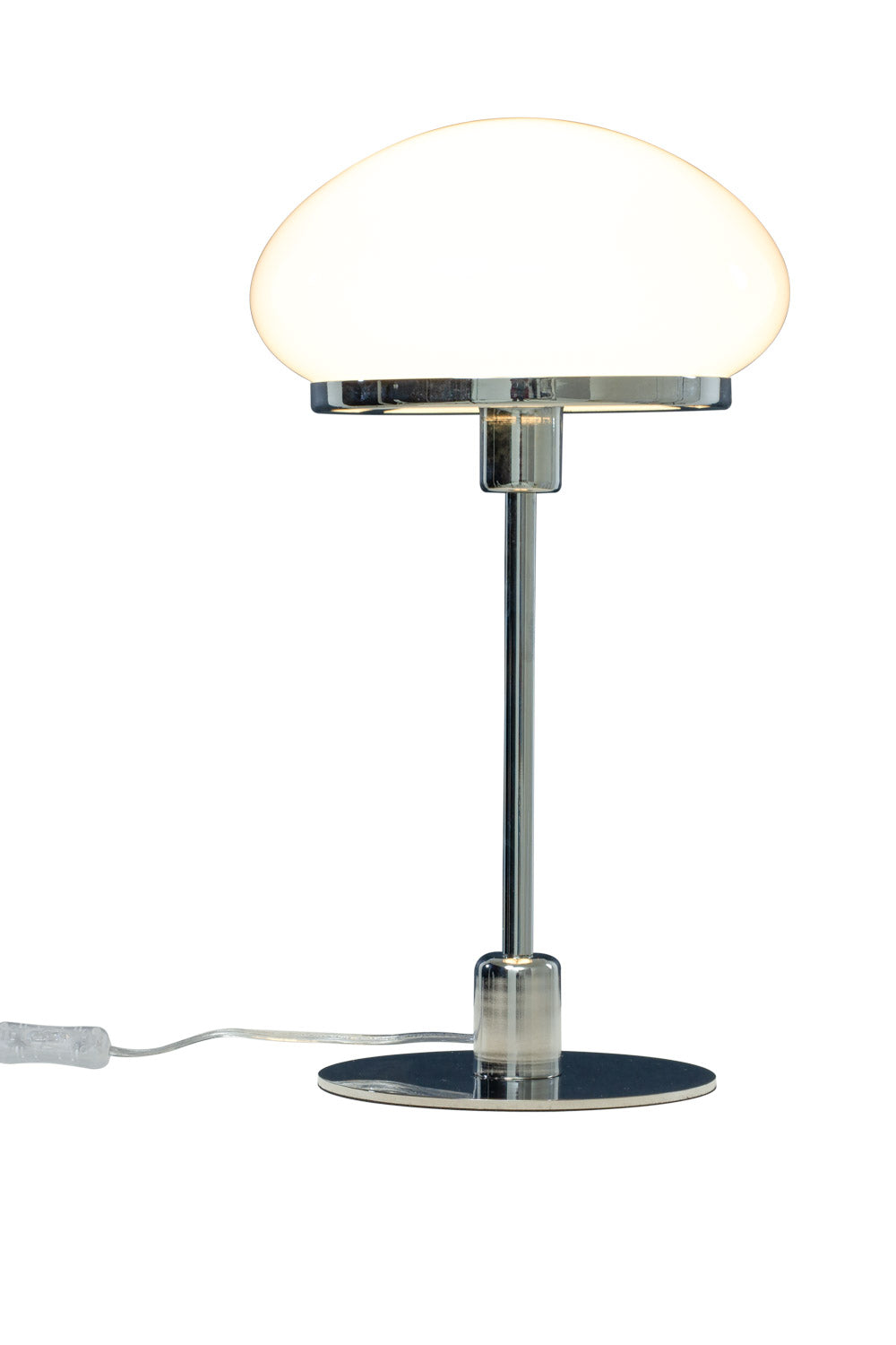 Aneta Lighting NEW AUGUST bordslampa stor, silver/vit