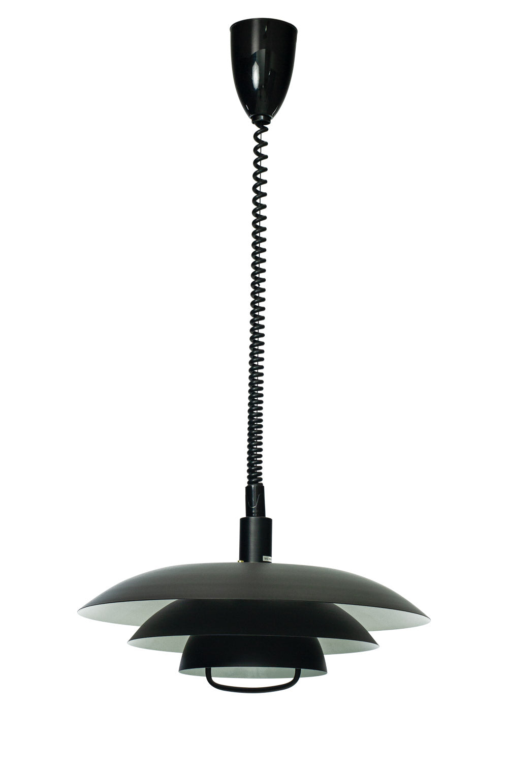 Aneta Lighting EPSILON taklampa med hiss, svart