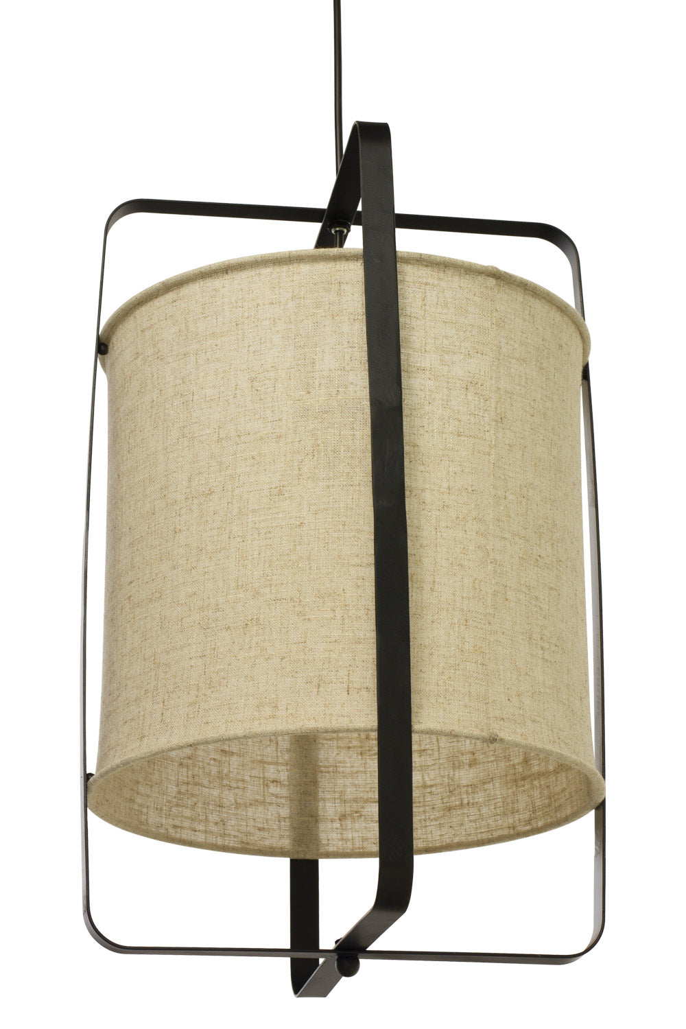 Aneta Lighting RONDA taklampa, svart/beige